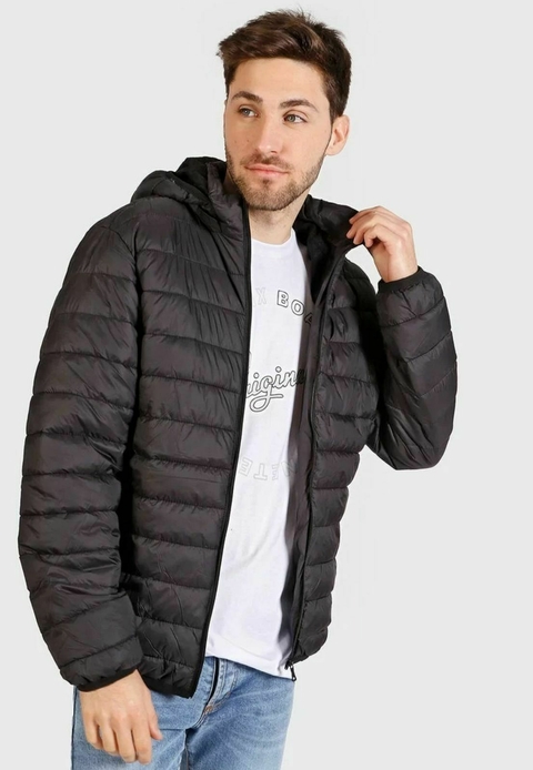 Campera de abrigo con piel