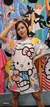 Remeron Oversize Fullprint Hello Kitty