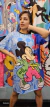 Remeron Oversize Fullprint Mickey en internet