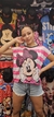 Remera Crop Fullprint Minnie