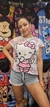 Remera Crop Fullprint Hello Kitty
