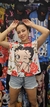 Remera Crop Fullprint Betty Boop