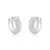 Brinco de Prata Argola Cravejadas Click - comprar online
