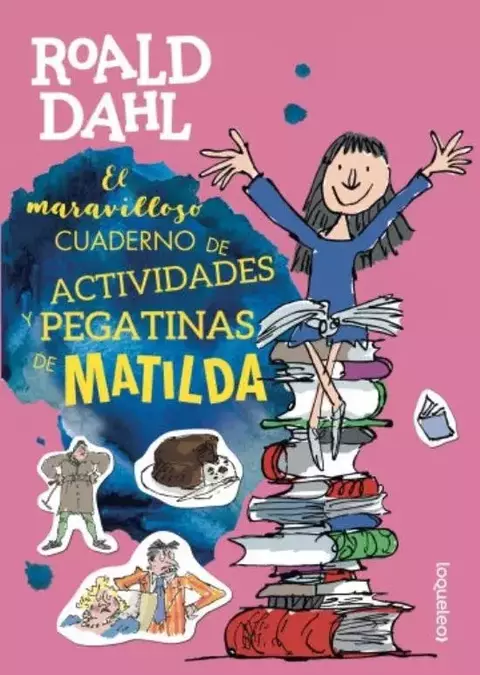 EL CUADERNO MARAVILLOSO CON STICKERS MATILDA