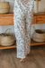 Pijama Camisero Flores - María Eugenia sleepwear