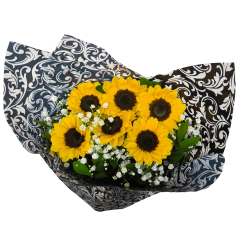 Six Sunflowers Bouquet - Floresnet