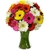 Vase 20 Colorful Gerberas