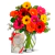 Florero Lujoso 12 Gerberas y Chocolates