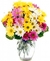 Beautiful Colorful Daisies Vase