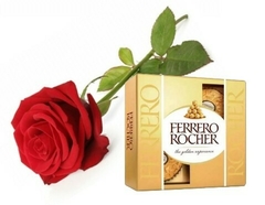 Colombian Rose and Ferrero Rocher - buy online