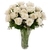 Vase of Beautiful White Roses