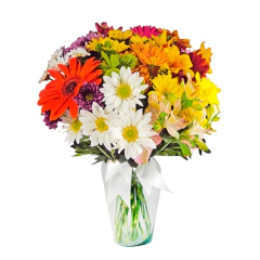 Flores Campestres en Jarrón - comprar online