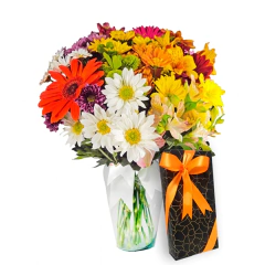 Vaso Flores Campestres