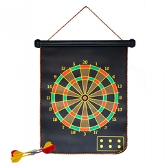 Double-Sided Dartboard Game with 6 Darts - R5