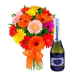 Bouquet of Gerberas and Grand Courvee