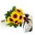 Hermoso Ramo de Girasol y Caja de Chocolates - comprar online