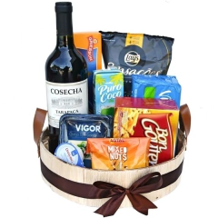 Canasta de Vinos Cosecha Tarapacá y Delicias