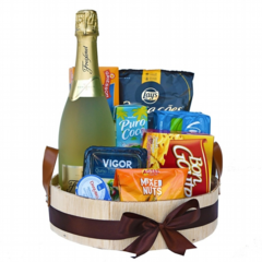 Freixenet Sparkling Wine and Delicacies Basket