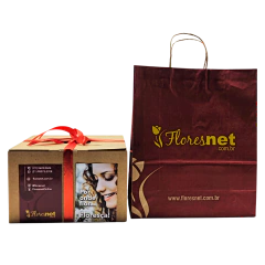 5 Sunflowers and Lindt Heart - buy online