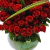Vaso 100 Rosas Vermelhas Exportação na internet