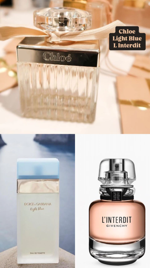 Combo Elegância - 3 decants de 5 ou 10 mls