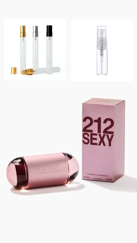 Decant Perfume 212 Sexy Edp Feminino - 5, 10 ou 15 mls