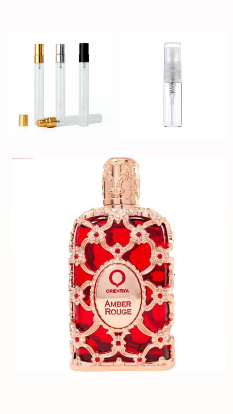 Decant Perfume Amber Rouge - Orientica - Edp - 5 ou 10 mls