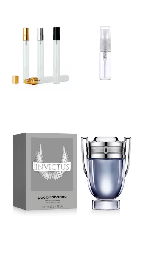 Decant Invictus - Paco Rabanne Edt 5 ou 10 ml - comprar online