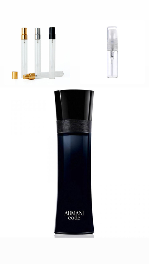 Decant Perfume Armani Code Edt - Giorgi Armani - Masc - 5, 10 ou 15 mls - comprar online