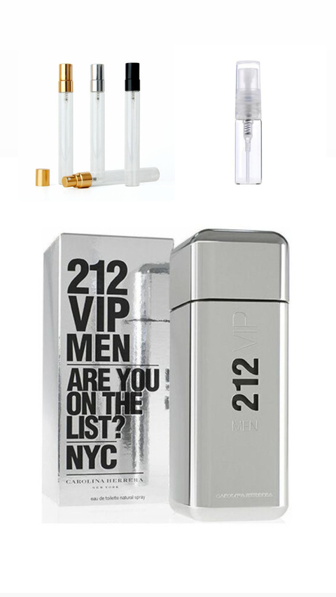 Decant Perfume 212 Vip Men - Masculino - Carolina Herrera - Edt - 5, 10 ou 15 mls - comprar online