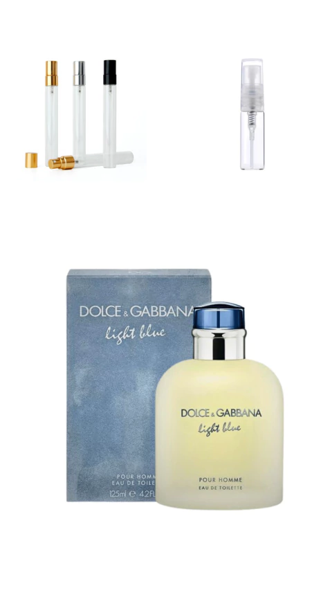 Decant Light Blue Pour Homme - Dolce Gabanna - 5, 10 ou 15 mls - comprar online
