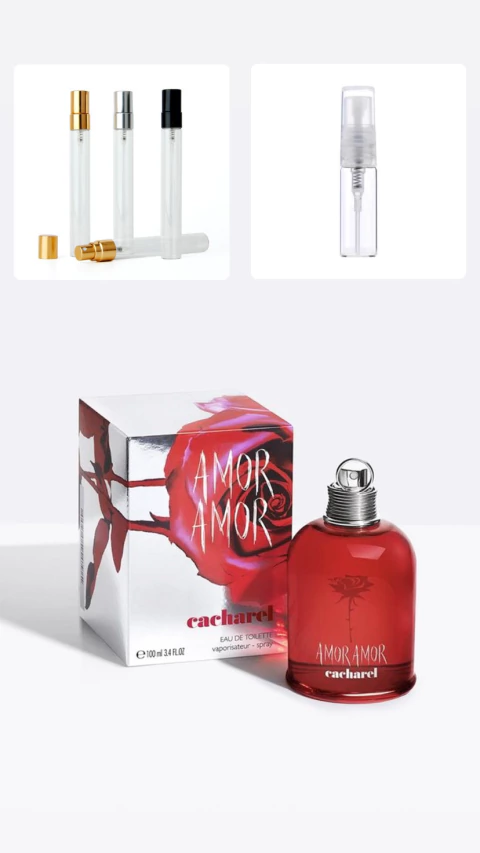 Decant Perfume Amor Amor Cacharel Edp - 5,10 ou 15 mls