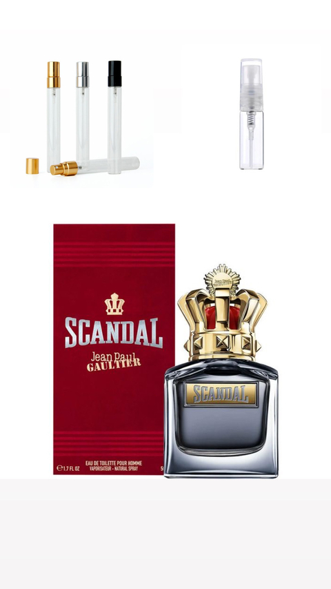 Decant Scandal Pour Homme Edt - Jean Paul Gaultier - Masc - 5,10 ou 15 mls - comprar online