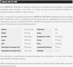 AMERICA 42-400 - comprar en línea