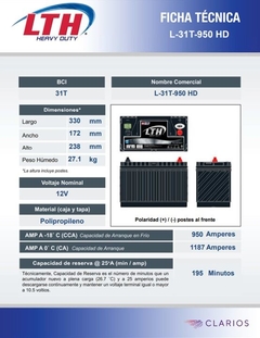 HEAVY DUTY 31T - comprar en línea