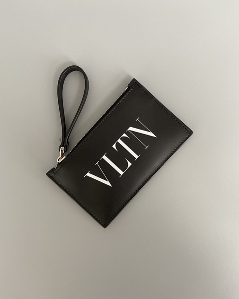 VALENTINO ZIPPED CARD HOLDER