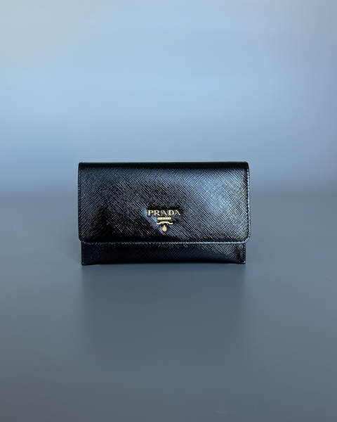 CARTEIRA COMPACTA PRADA SAFFIANO