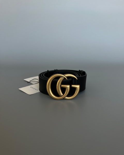 CINTO GUCCI GG MARMONT COURO