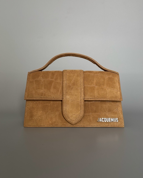 JACQUEMUS LE GRAND BAMBINO TOTE BAG CAMEL - comprar online