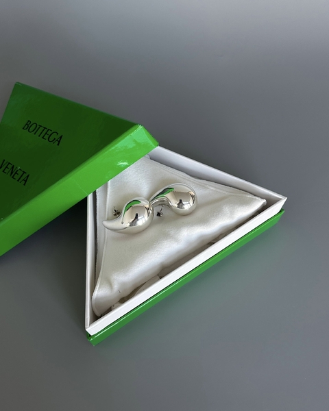 BRINCO BOTTEGA LARGE DROP EARRINGS