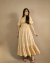 Vestido Longo Com Lastex Flora - comprar online