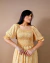 Vestido Longo Com Lastex Flora - pattricianeves