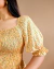 Vestido Longo Com Lastex Flora - loja online