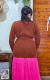 Cardigan terracota - comprar online