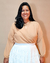 Blusa Transpassada Luz (Tamanho Plus) - pattricianeves
