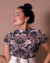 Blusa Tule com veludo - loja online