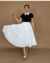 Saia Midi diamante Branca - comprar online