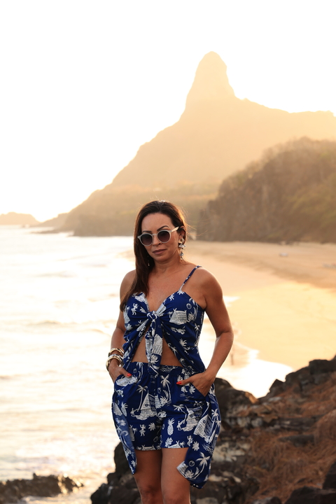 Bata com amarração