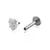 PIERCING CORAÇÃO CRAVEJADO - comprar online