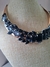Pechera con gemas negras - comprar online